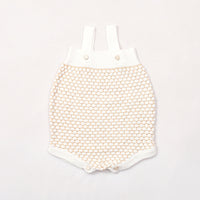 Load image into Gallery viewer, Baby Girls Crochet Rompers Wholesale 22081706
