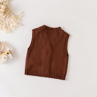Load image into Gallery viewer, Baby Kid Unisex Solid Color Vests Waistcoats Wholesale 220817470
