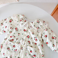 Load image into Gallery viewer, Baby Kid Girls Flower Lace Print Jumpsuits Wholesale 221121353
