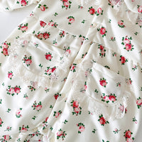 Load image into Gallery viewer, Baby Kid Girls Flower Lace Print Jumpsuits Wholesale 221121353
