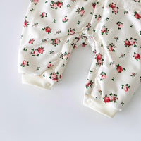 Load image into Gallery viewer, Baby Kid Girls Flower Lace Print Jumpsuits Wholesale 221121353
