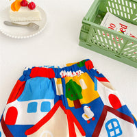 Load image into Gallery viewer, Baby Kid Unisex Cartoon Print Shorts Wholesale 230302147
