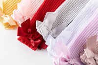 Load image into Gallery viewer, Baby Girls Solid Color Bow Accessories Socks Wholesale 22030245
