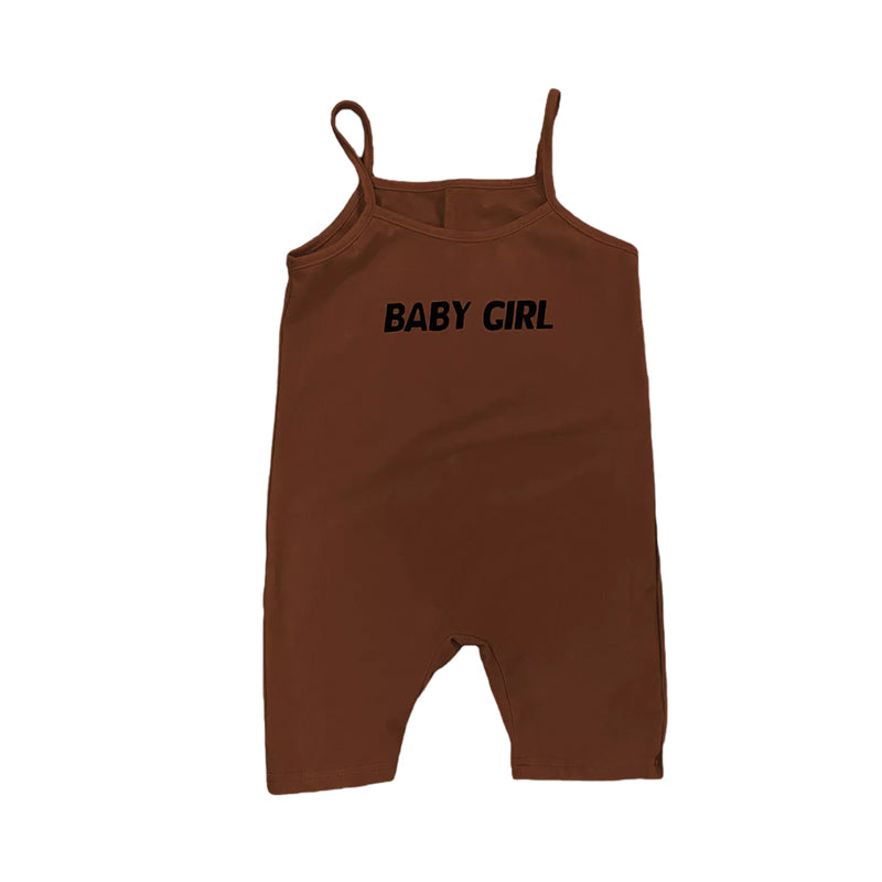 BABY GIRL Print Cami Romper Wholesale 99262400