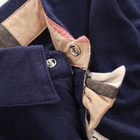 Load image into Gallery viewer, Baby Boy Check Bowtie Polo Jumpsuit Wholesale 96434700
