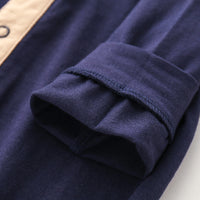 Load image into Gallery viewer, Baby Boy Check Bowtie Polo Jumpsuit Wholesale 96434700
