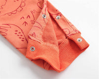 Load image into Gallery viewer, Baby Kid Boys Letters Dinosaur Cartoon Print Jumpsuits Wholesale 42256843
