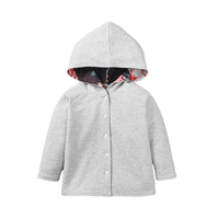 Load image into Gallery viewer, Baby Boys Solid Color Flower Print Jackets Outwears Wholesale 45536776
