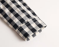 Load image into Gallery viewer, Baby Boy Gentleman Contrast Collar Plaid Bodysuit Wholesale 37557216
