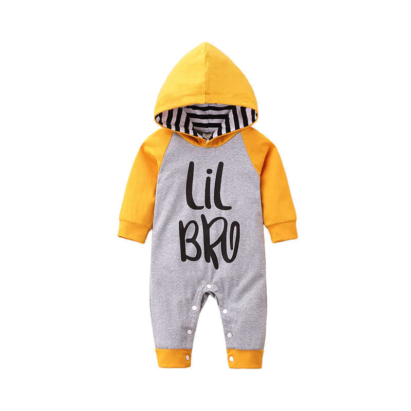 Baby Boys Striped Letters Color-blocking Jumpsuits Wholesale 61576945