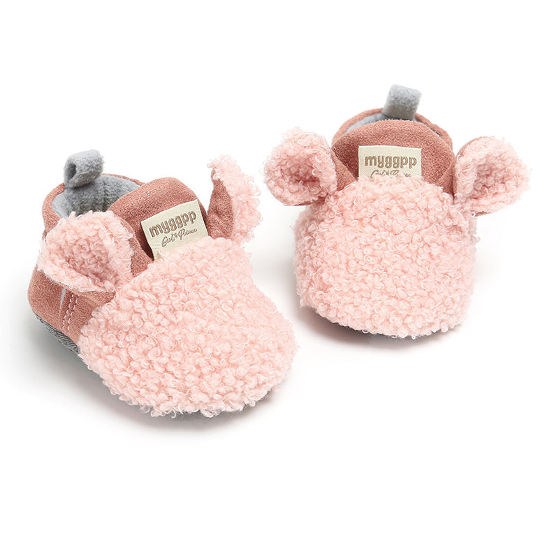 Baby Girls Boys Color-blocking Cartoon Shoes Wholesale 14067421