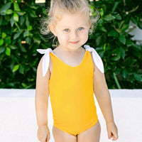 Load image into Gallery viewer, Baby Girl Backless Solid Color One Piece Bathing Suit Wholesale 34992401
