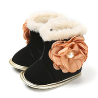 Load image into Gallery viewer, Baby Girl Beaded Flower Boots Wholesale 38854696
