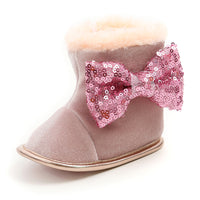 Load image into Gallery viewer, Baby Girl Beaded Flower Boots Wholesale 38854696
