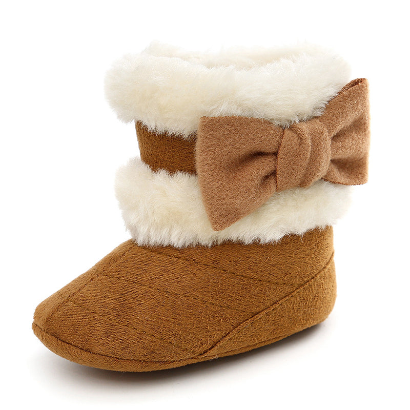 Baby Girl Bow Boots Crib Shoes Wholesale 39364652