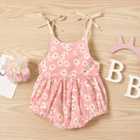 Load image into Gallery viewer, Baby Girl Cami Bodysuit With Daisy Pattern Wholesale 00332698
