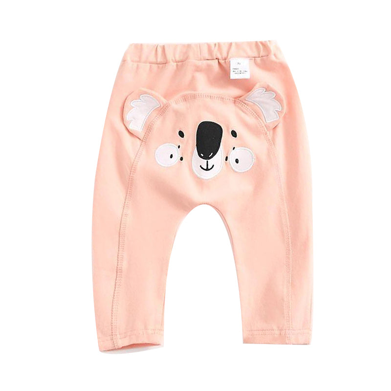 Baby Girl Cartoon Koala Pattern Trousers Wholesale 69833037