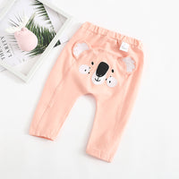 Load image into Gallery viewer, Baby Girl Cartoon Koala Pattern Trousers Wholesale 69833037
