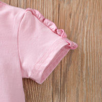 Load image into Gallery viewer, Baby Girl I Love Mom Print Romper Wholesale 87462561
