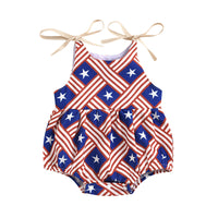 Load image into Gallery viewer, Baby Girl Independence Day Cami Bodysuit Wholesale 61712613
