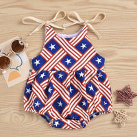 Load image into Gallery viewer, Baby Girl Independence Day Cami Bodysuit Wholesale 61712613
