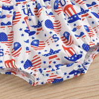 Load image into Gallery viewer, Baby Girl Independence Day Cami Bodysuit Wholesale 61712613
