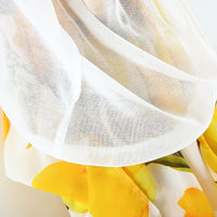 Load image into Gallery viewer, Baby Girl Lemon Print Off Shoulder Mesh Chiffon Dress Wholesale 85521745
