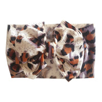Load image into Gallery viewer, Baby Girl Leopard Bow Headband Wholesale 99625057
