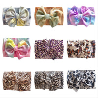Load image into Gallery viewer, Baby Girl Leopard Bow Headband Wholesale 99625057
