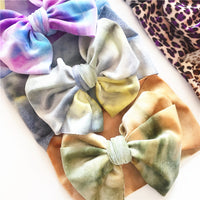 Load image into Gallery viewer, Baby Girl Leopard Bow Headband Wholesale 99625057
