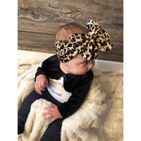 Load image into Gallery viewer, Baby Girl Leopard Bow Headband Wholesale 99625057
