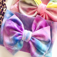 Load image into Gallery viewer, Baby Girl Leopard Bow Headband Wholesale 99625057
