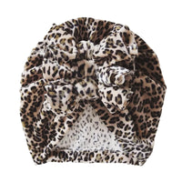 Load image into Gallery viewer, Baby Girl Leopard Turban Hat Wholesale 81265003
