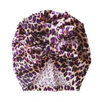 Load image into Gallery viewer, Baby Girl Leopard Turban Hat Wholesale 81265003
