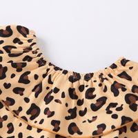 Load image into Gallery viewer, Baby Girl Tie Dye Pom Pom Ruffle Collar Long Sleeve Bodysuit Wholesale 69804606
