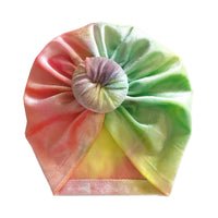 Load image into Gallery viewer, Baby Girl Tie Dye Turban Hat Wholesale 24455108
