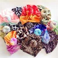Load image into Gallery viewer, Baby Girl Tie Dye Turban Hat Wholesale 24455108
