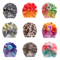 Load image into Gallery viewer, Baby Girl Tie Dye Turban Hat Wholesale 24455108
