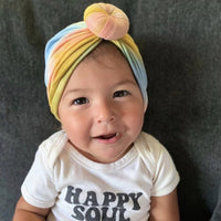 Load image into Gallery viewer, Baby Girl Tie Dye Turban Hat Wholesale 24455108
