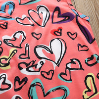 Load image into Gallery viewer, Baby Girl Valentine&#39;s Day Love Heart Tank Jumpsuit Wholesale 52184690
