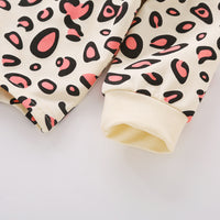 Load image into Gallery viewer, Baby Leopard Drawstring Hooded Bodysuit Wholesale 43687050
