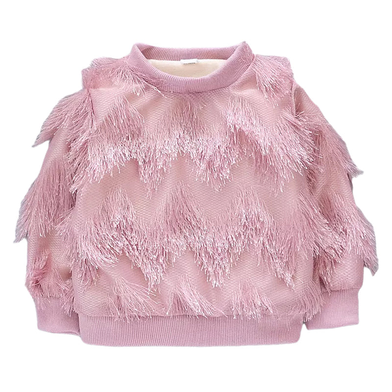 Baby Plain Tassel Sweatshirt Wholesale 49985410