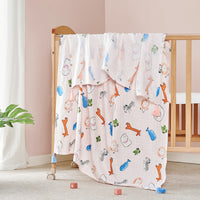 Load image into Gallery viewer, Baby Printed Tassel Bamboo Cotton Baby Blanket Wholesale 13494661
