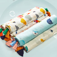 Load image into Gallery viewer, Baby Printed Tassel Bamboo Cotton Baby Blanket Wholesale 13494661
