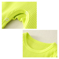 Load image into Gallery viewer, Baby Rainbow Detail Ribbed Tank Jumpsuit Wholesale 90482364
