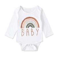 Load image into Gallery viewer, Baby Rainbow Long Sleeve Bodysuit Wholesale 63072459
