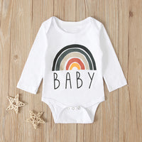 Load image into Gallery viewer, Baby Rainbow Long Sleeve Bodysuit Wholesale 63072459
