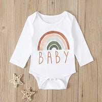 Load image into Gallery viewer, Baby Rainbow Long Sleeve Bodysuit Wholesale 63072459

