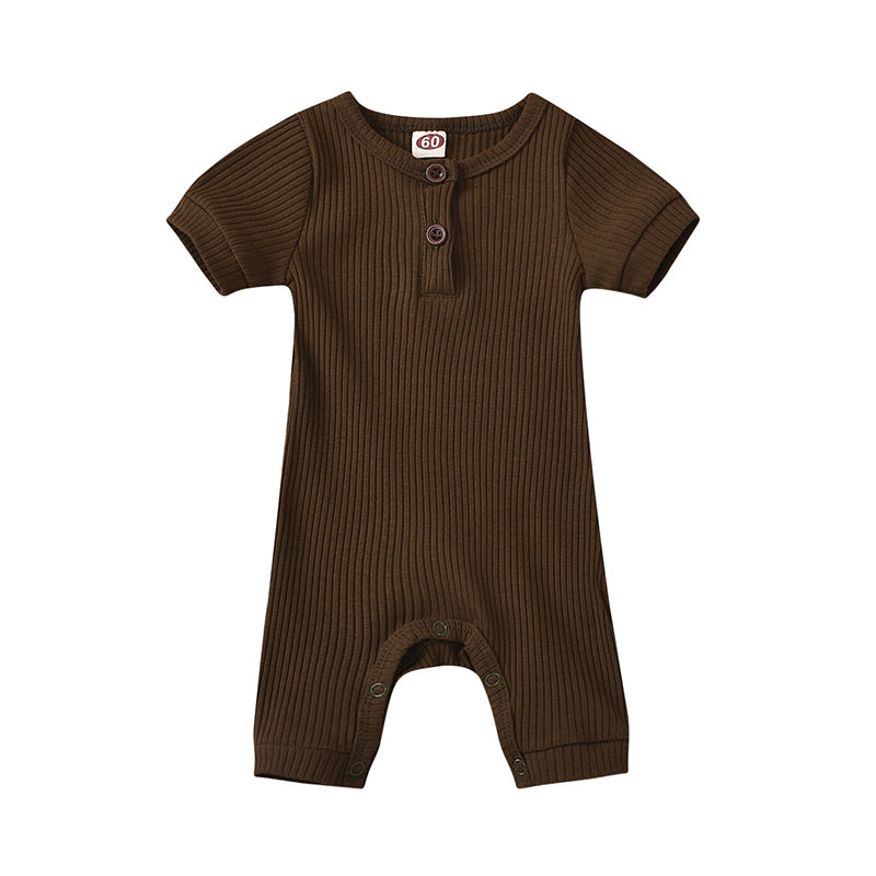 Baby Solid Color Basic Romper Wholesale 69204651