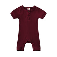 Load image into Gallery viewer, Baby Solid Color Basic Romper Wholesale 69204651
